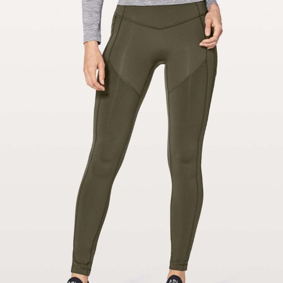 Lululemon All The Right Places Pant II Dark Olive - Picture 3 of 13